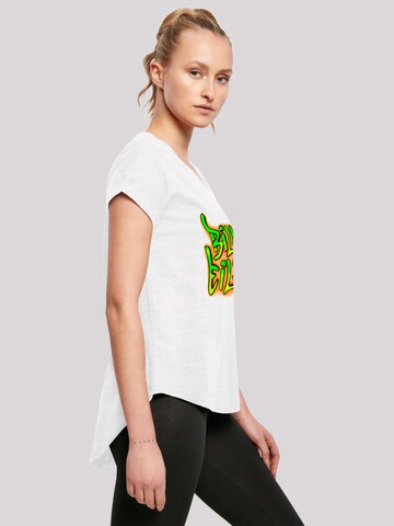 T-shirt 'Billie Eilish' F4NT4STIC en blanc
