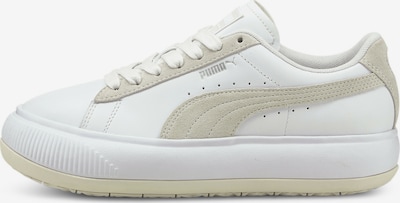 PUMA Baskets basses 'Mayu' en écru / blanc, Vue avec produit