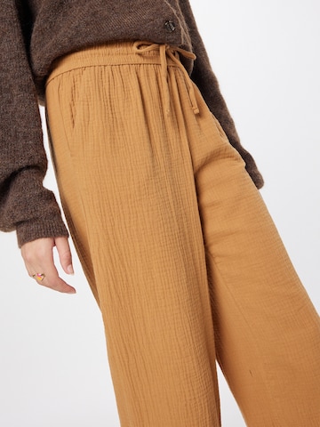 JDY Loose fit Pants 'THEIS' in Brown