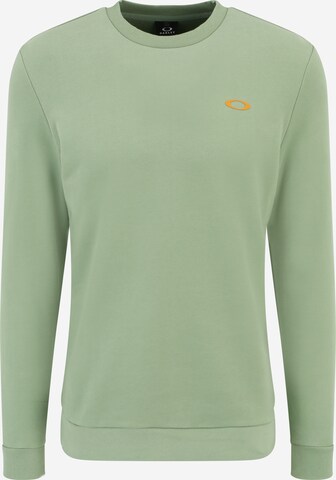 OAKLEY Sportsweatshirt in Groen: voorkant