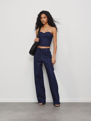 Wide leg Jeans di RÆRE by Lorena Rae in blu