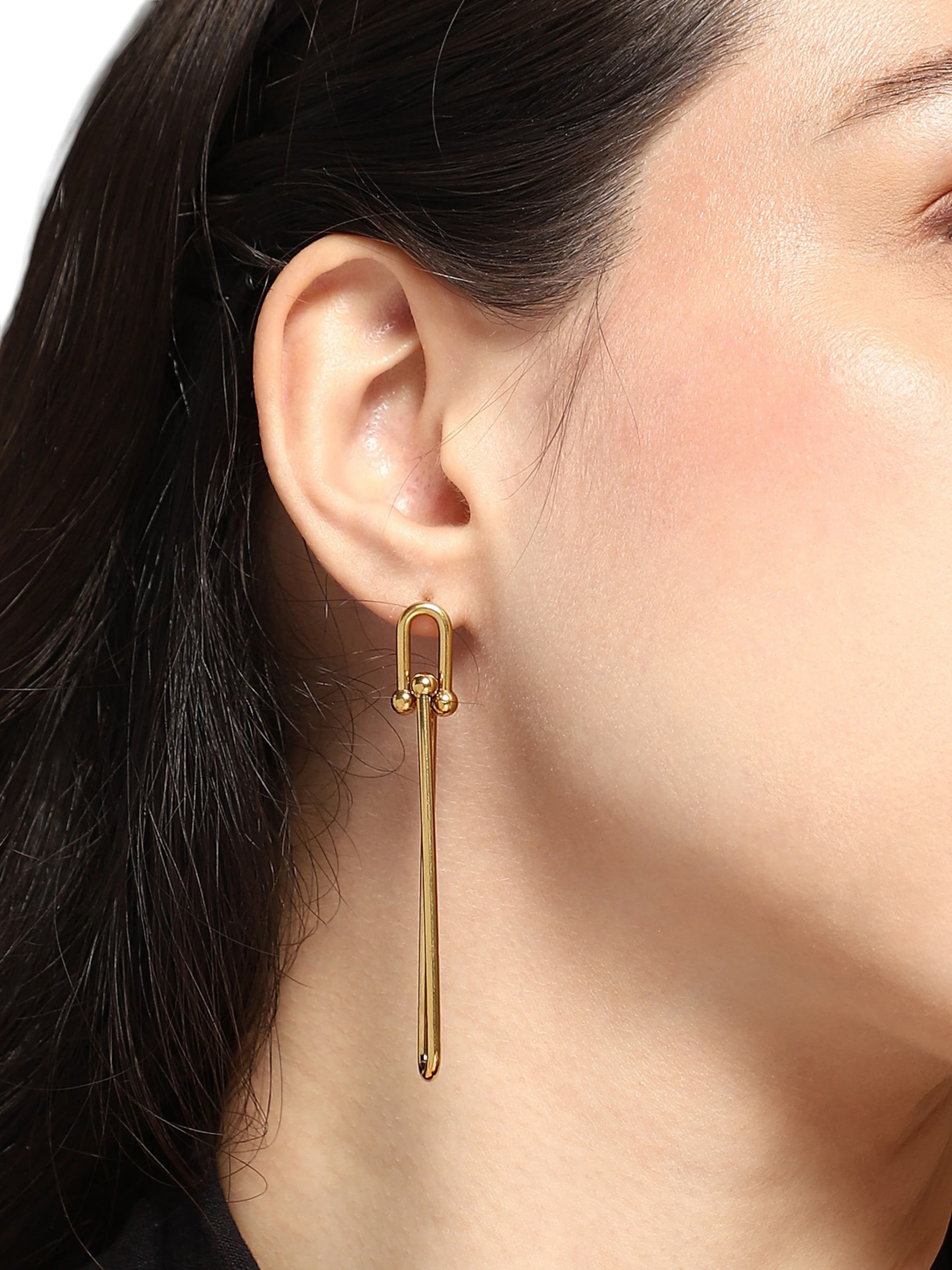 SOHI Серьги 'Kusum' в Золотой