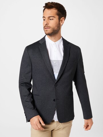 DRYKORN Regular Fit Businessblazer 'HURLEY' i blå: forside