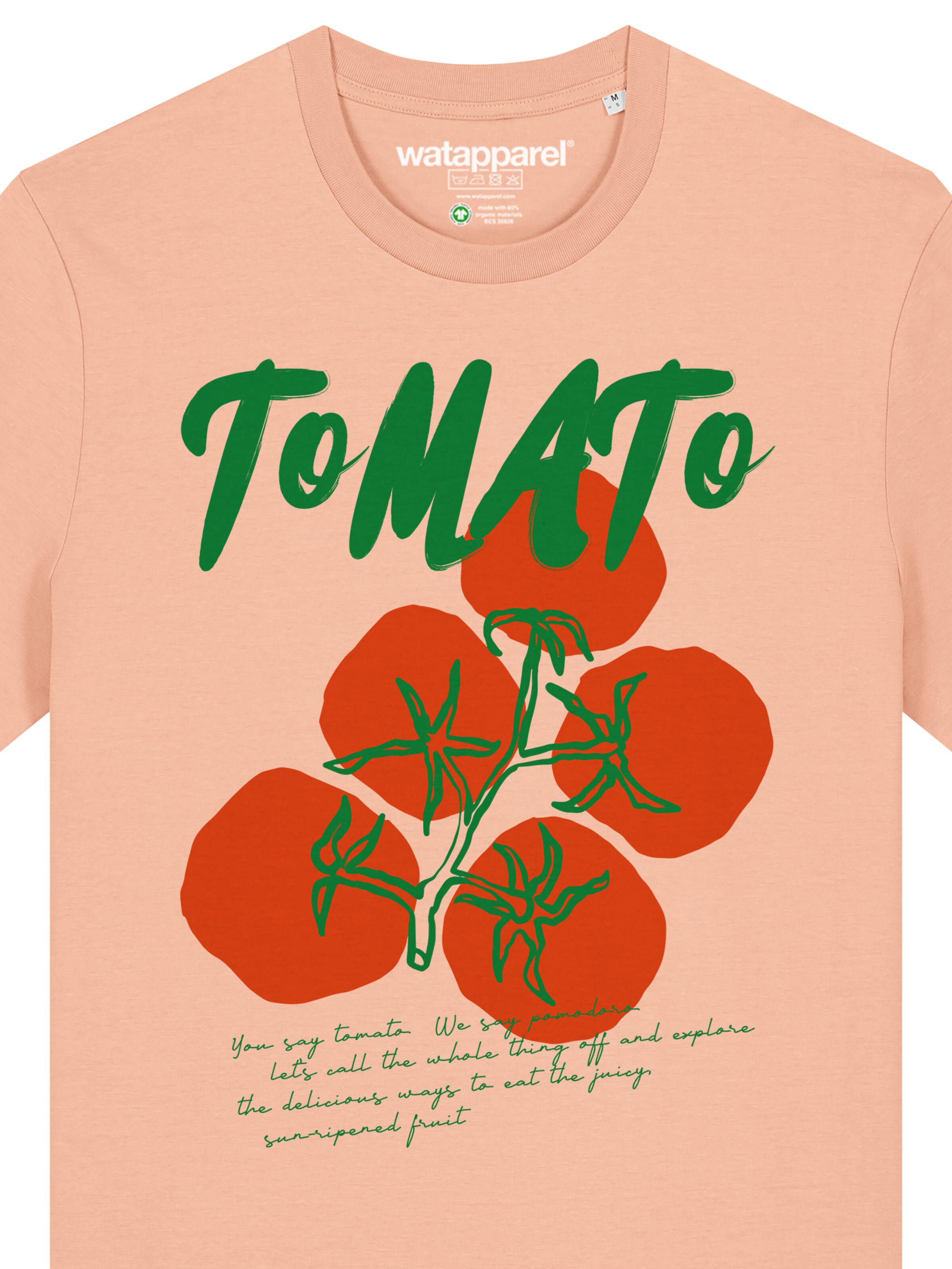 Watapparel Shirt 'Tomato' in Pink