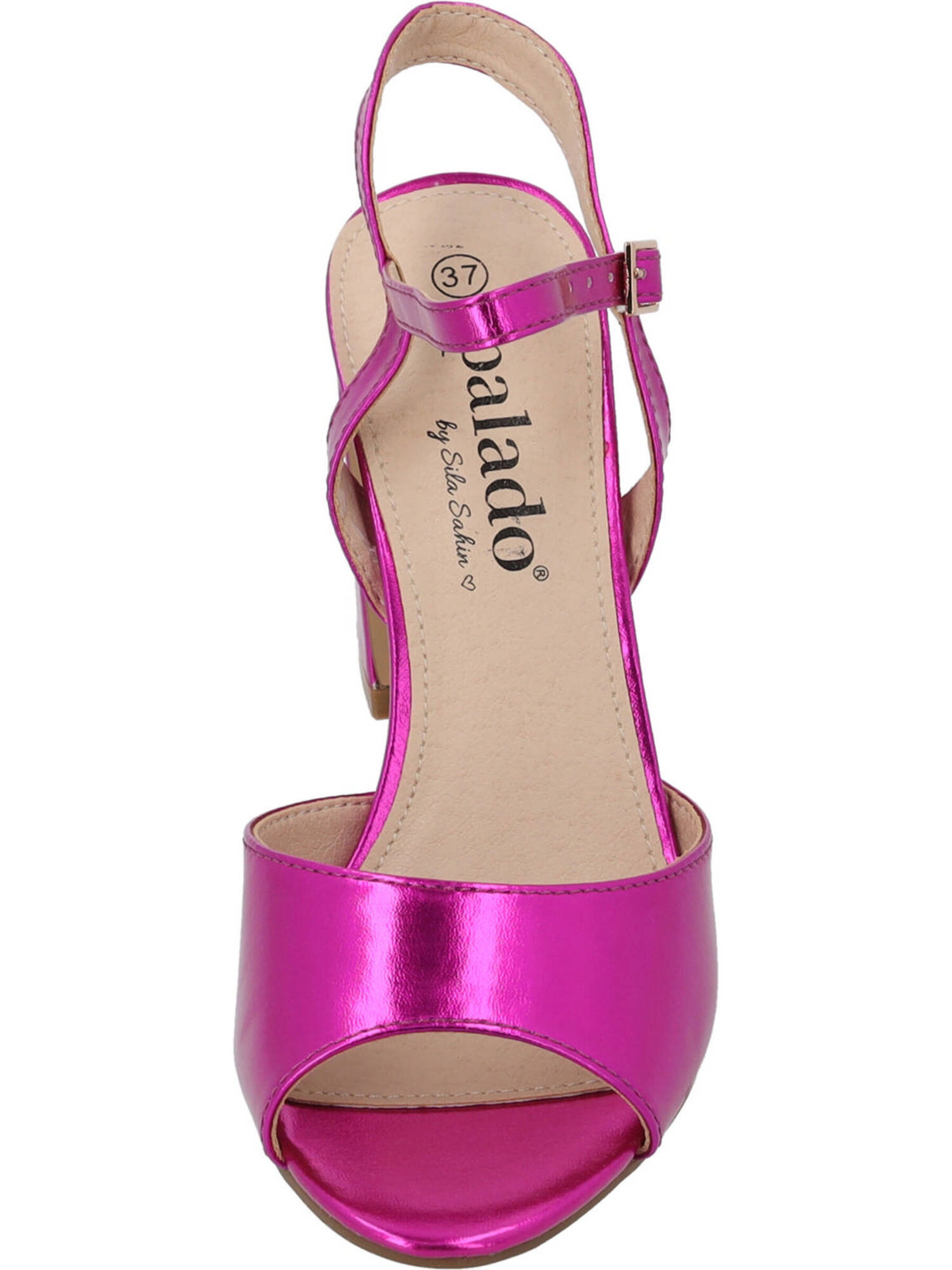Palado by Sila Sahin Босоножки с ремешком 'Temmi' в Ярко-розовый