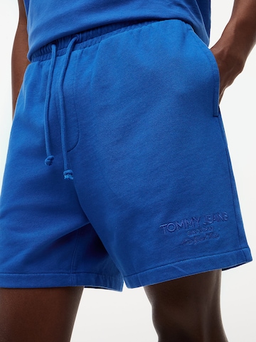 Regular Pantalon Tommy Jeans en bleu
