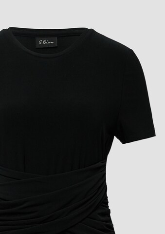 s.Oliver BLACK LABEL Jurk in Zwart