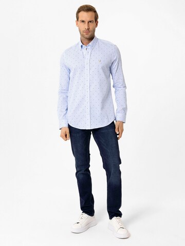 By Diess Collection Regular Fit Hemd in Blau