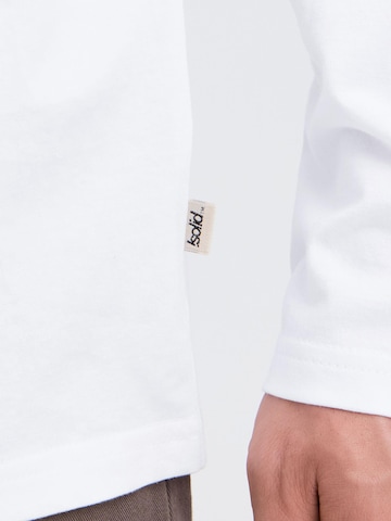 !Solid - Sudadera 'SDAmon' en blanco