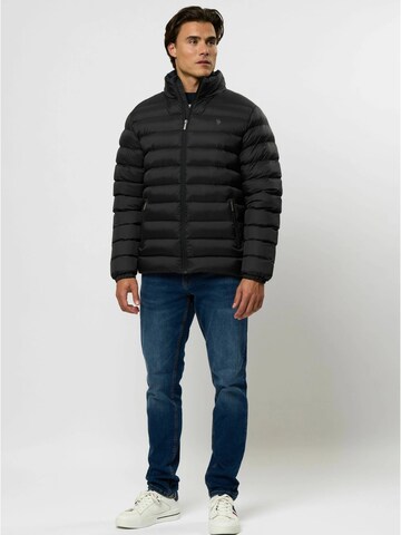 U.S. POLO ASSN. Jacke 'Anton' in Schwarz