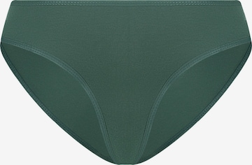 Albero Natur Slip 'Klassischer Bio-Baumwoll Damen Slip' in Grün: Vorderseite