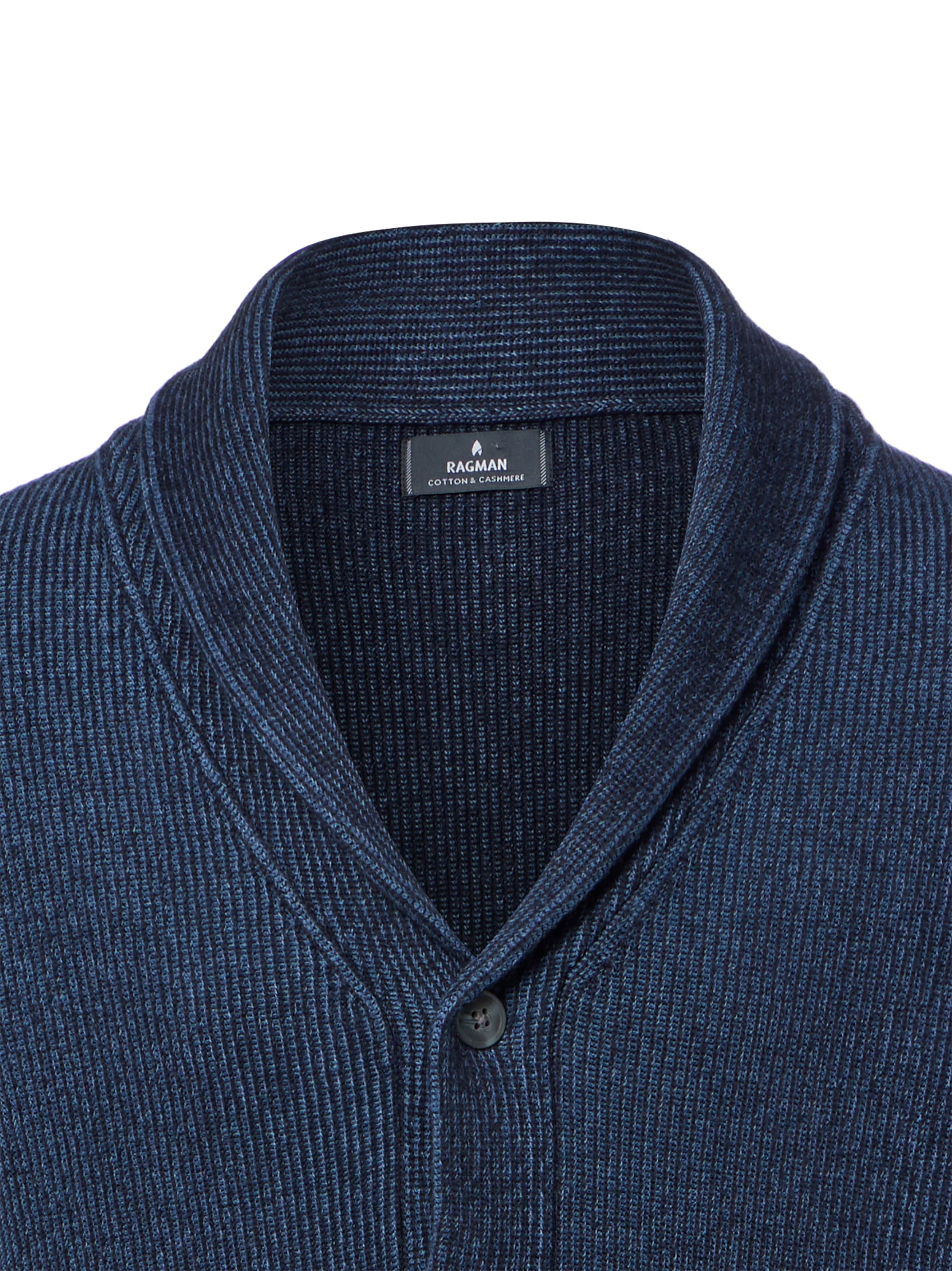 Ragman Strickjacke in Blau