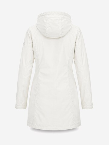 deproc Winterjas 'Outdoorparka LAVAL LONG Damen Outdoorjacke, Regenjacke' in Wit