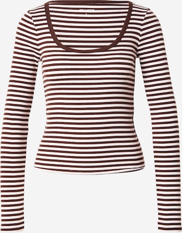 HOLLISTER Shirt in Brown: front