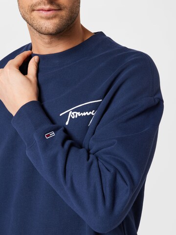 Tommy Jeans Sweatshirt in Blau