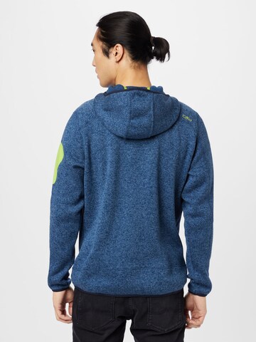 CMP Funktionele fleece-jas in Blauw