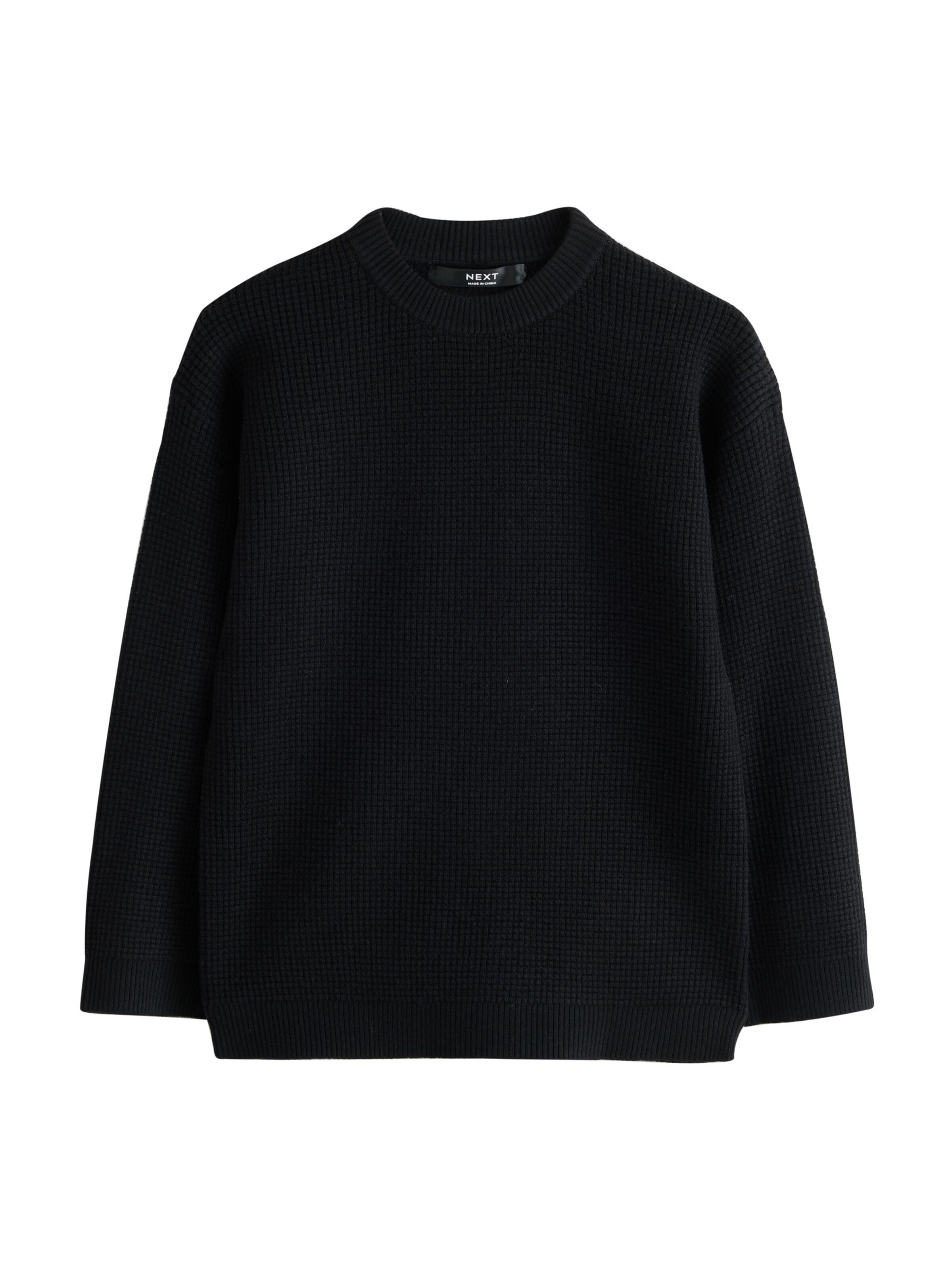 Next Sweater in Black: front