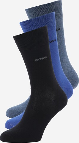 BOSS - Calcetines en azul: frente