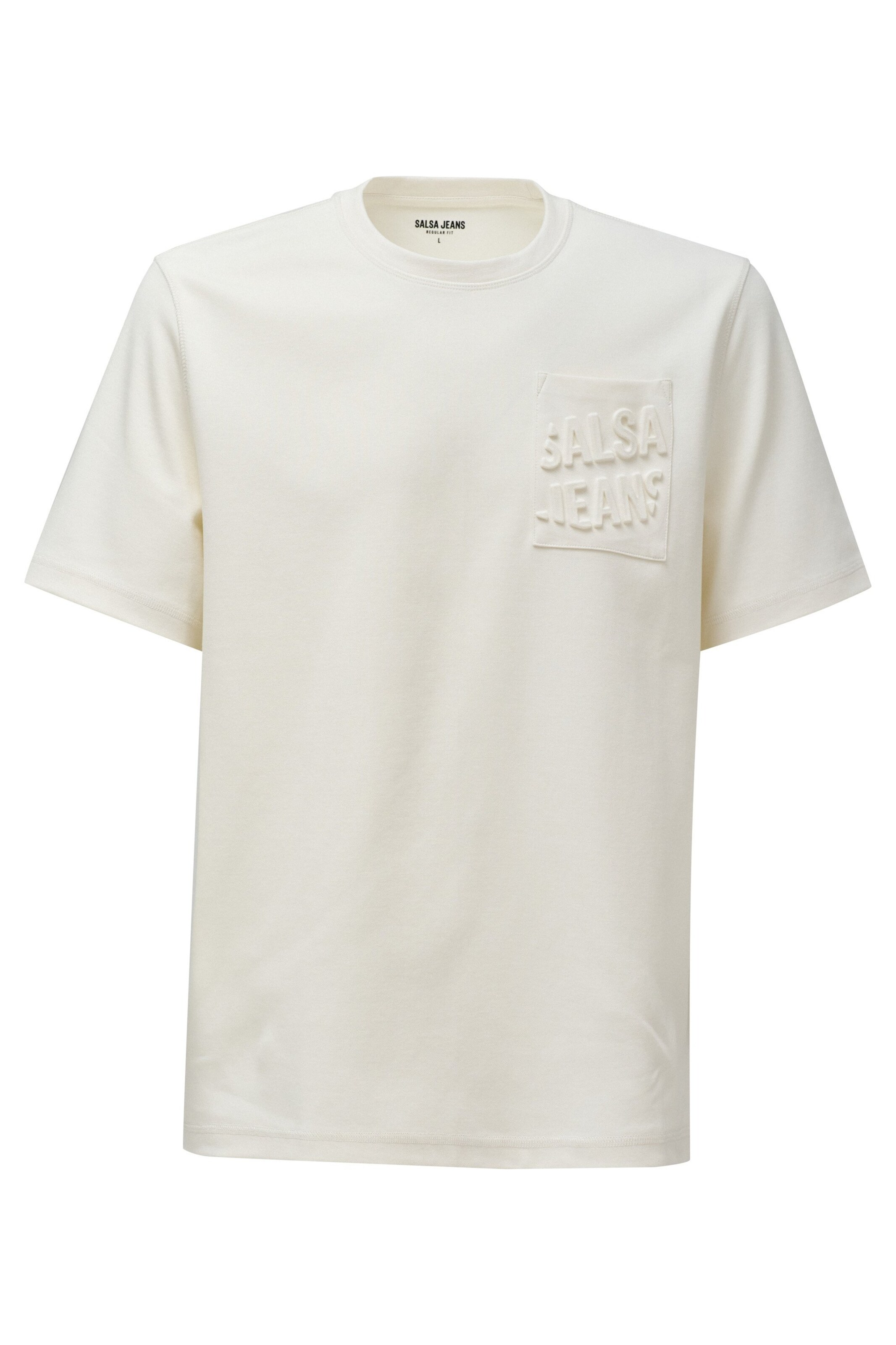 Salsa Jeans Shirt in Beige: front