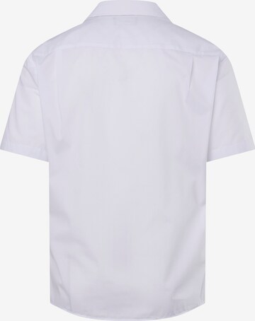 Men Plus Regular Fit Hemd in Weiß