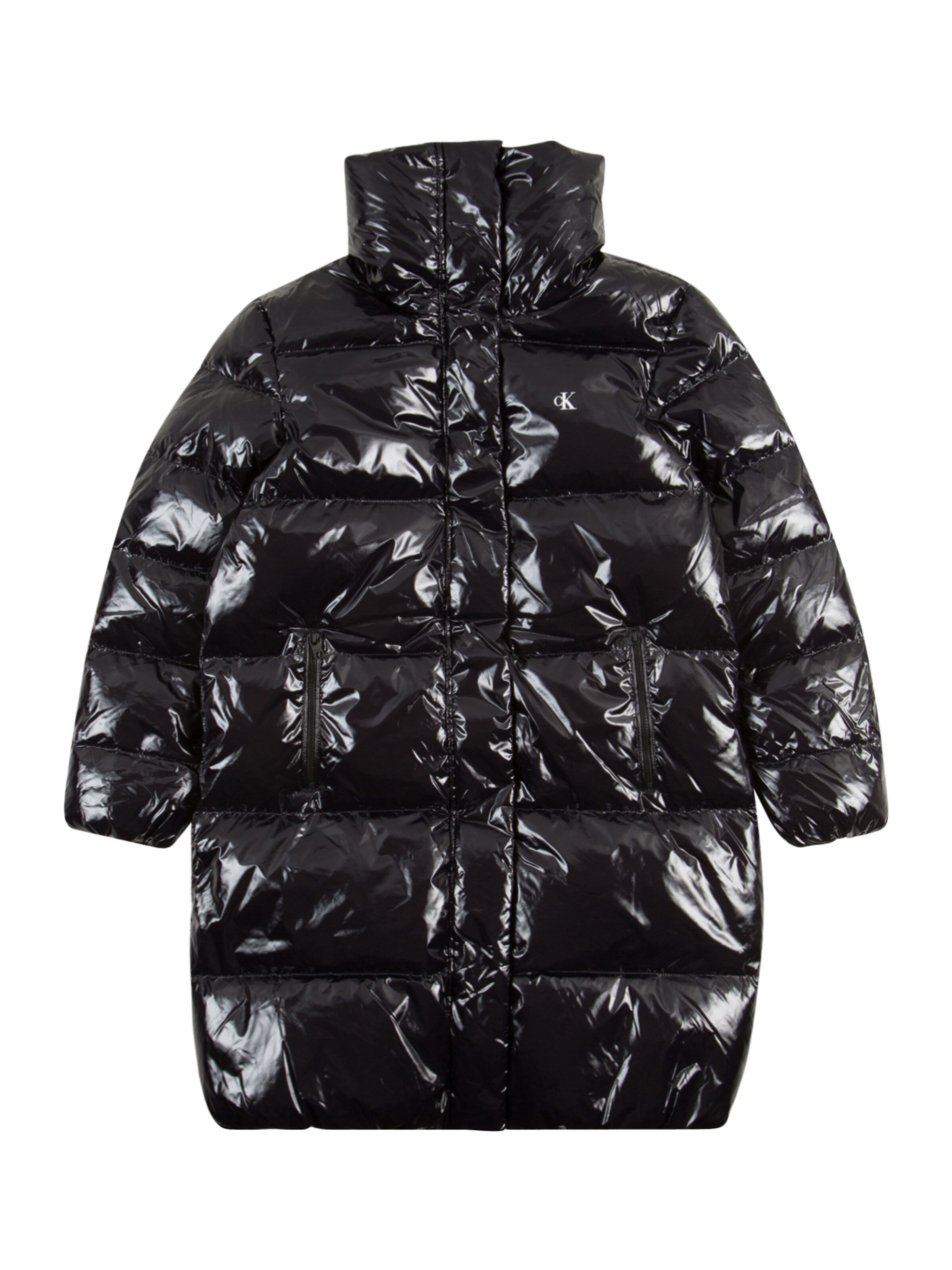 calvin klein black winter jacket