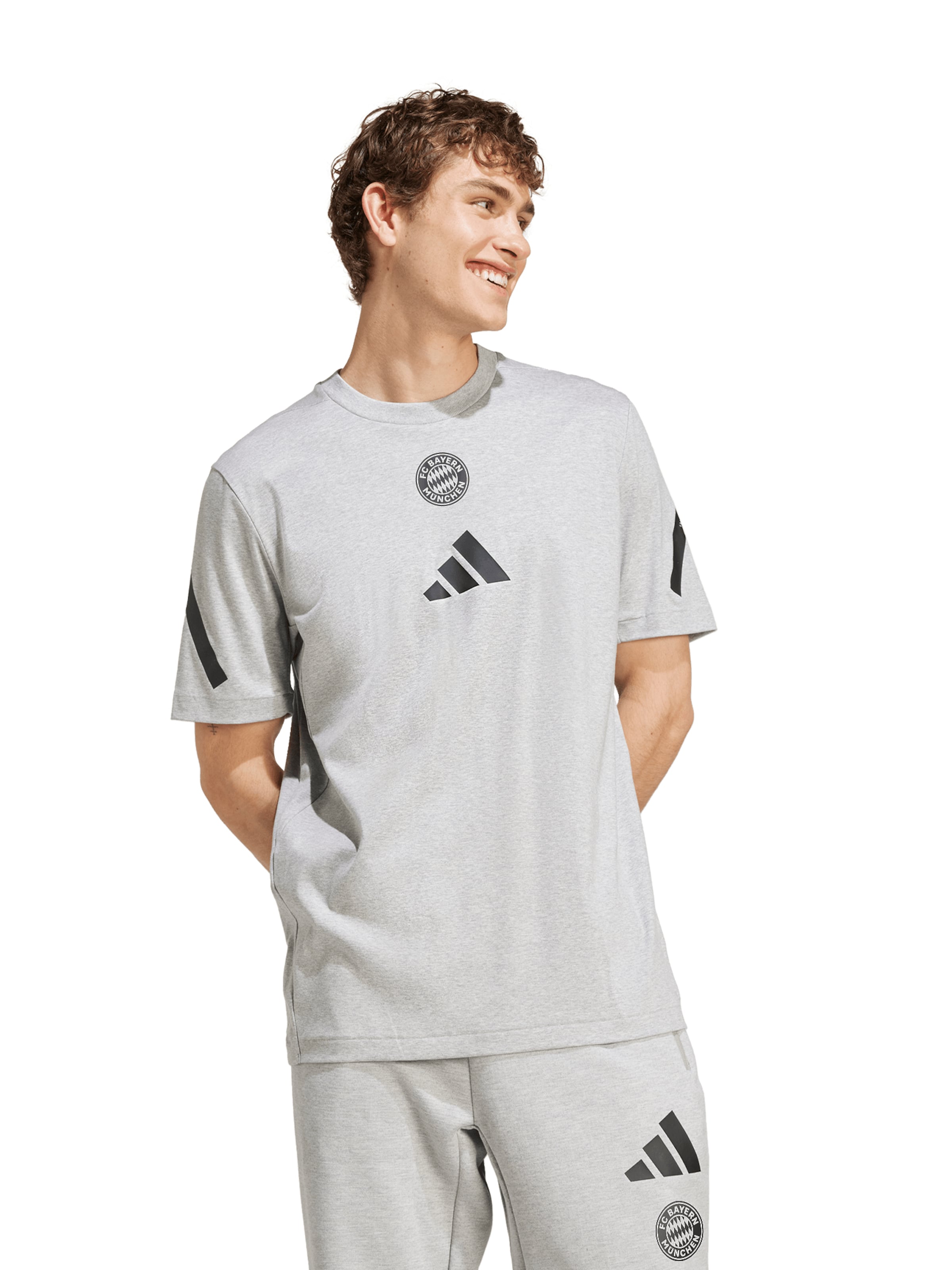 Maglia funzionale di ADIDAS SPORTSWEAR in grigio: frontale