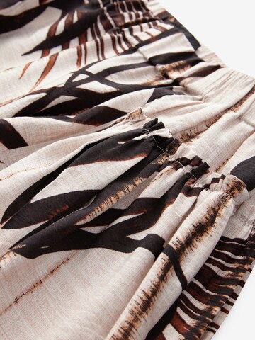 Next Wide Leg Hose in Beige