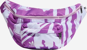 ADIDAS ORIGINALS Fanny Pack 'Thebe Magugu Waist' in Purple: front