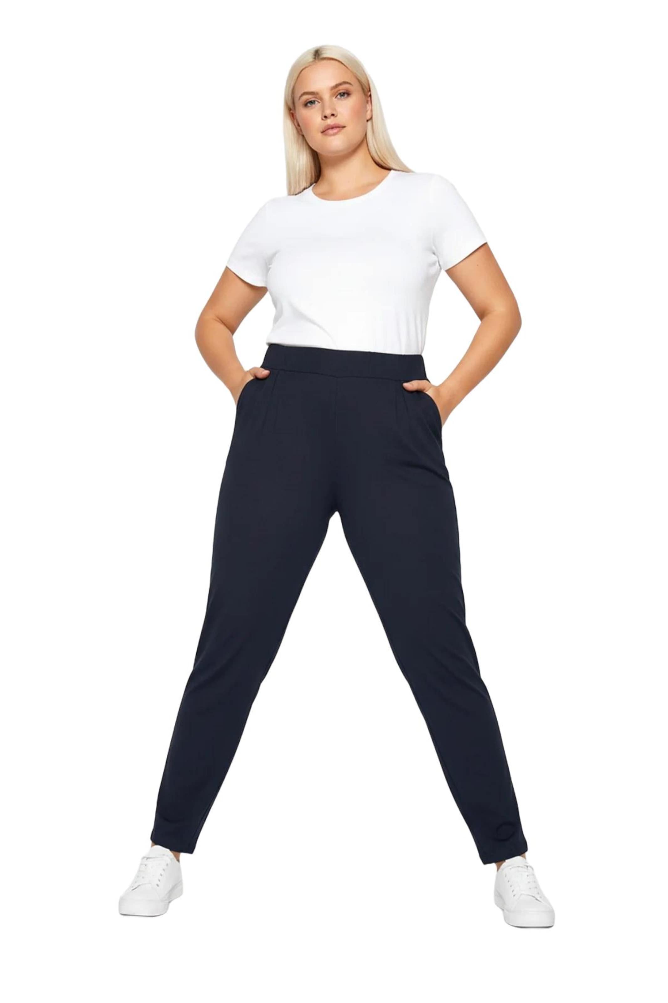 Effilé Pantalon Shape Of You en bleu