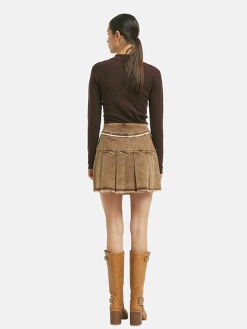 Résumé Sukně 'Calliope' – hnědá