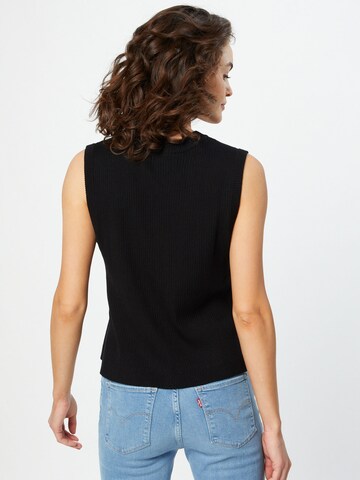 minus Knitted Top 'Augustina' in Black