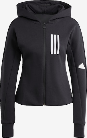 ADIDAS SPORTSWEAR Bluza rozpinana sportowa 'Mission Victory  Fit ' w kolorze czarny: przód