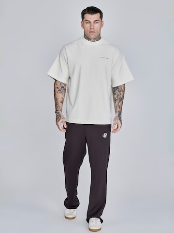 Loosefit Pantalon de sport SikSilk en marron