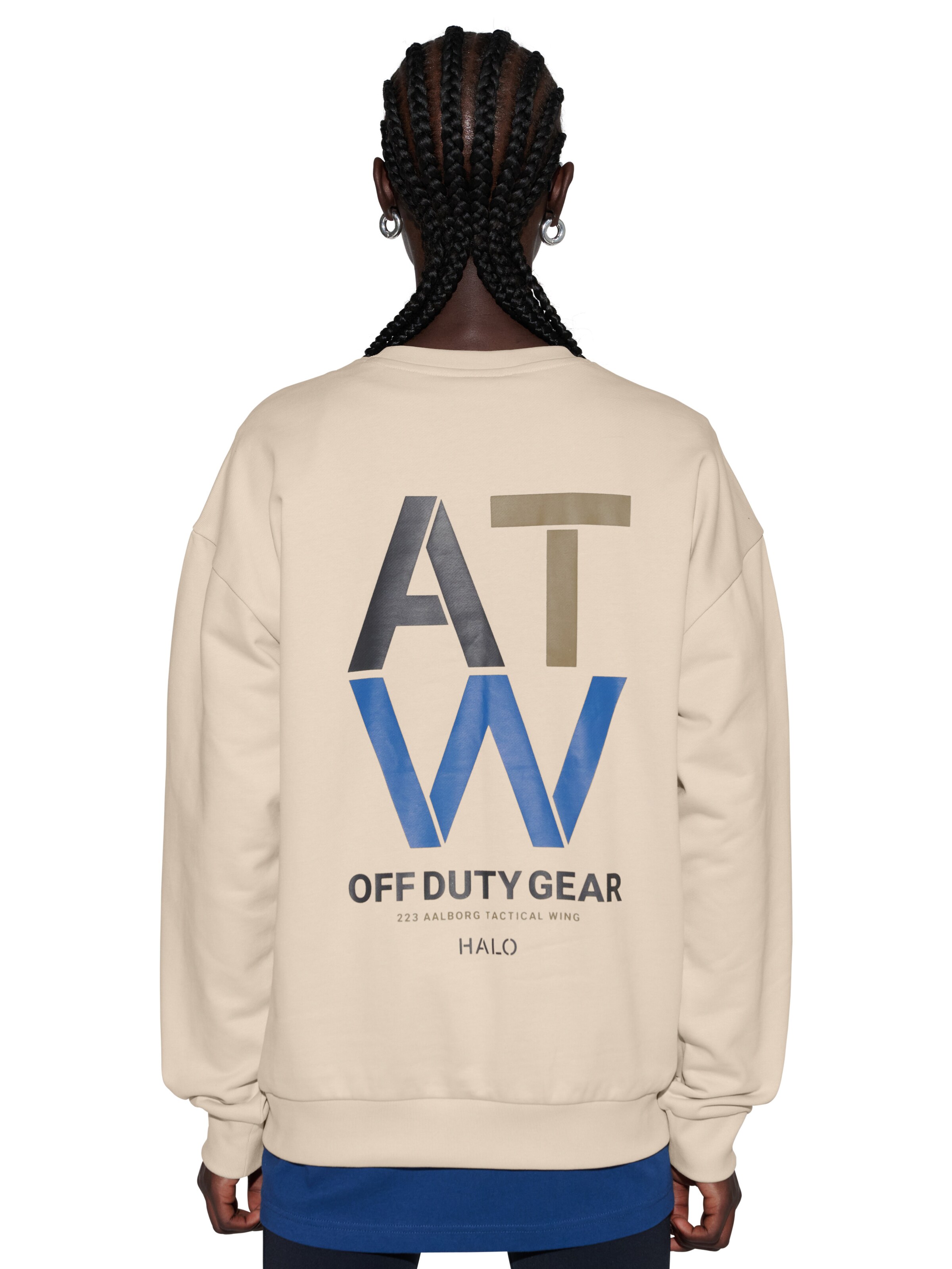 HALO Sweatshirt in Beige