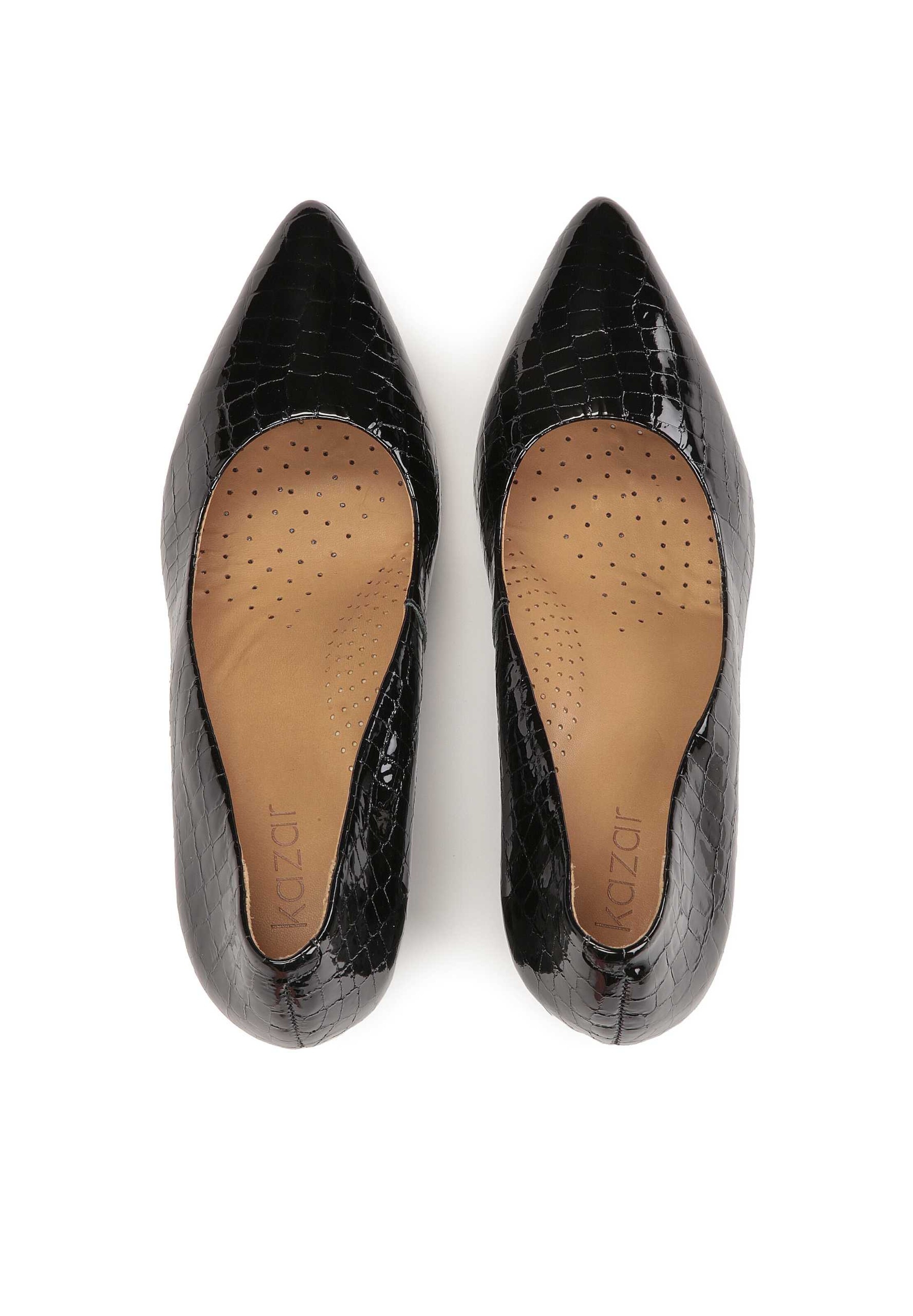 Kazar - Zapatos con plataforma en negro