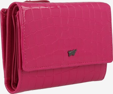 Braun Büffel Wallet 'Verona' in Pink