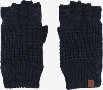 mėlyna Bickley + Mitchell Amsterdam Trumpos pirštinės be pirštų galų: priekis