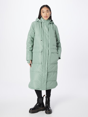 Moves Χειμερινό παλτό σε πράσινο: μπροστά