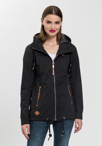 Ragwear Funktionsjacke in Schwarz: Vorderseite