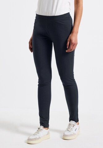STREET ONE Skinny Leggings in Blau: Vorderseite