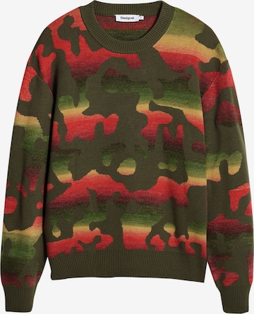 mišri Desigual Megztinis be užsegimo: priekis