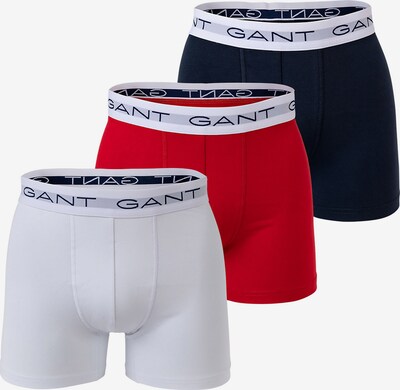 Boxer GANT di colore blu / rosso chiaro / bianco, Visualizzazione prodotti