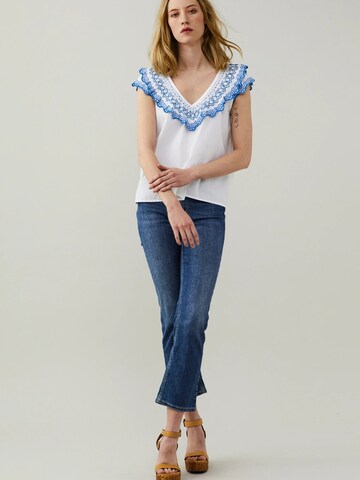 Odd Molly Blouse 'Logan' in Wit