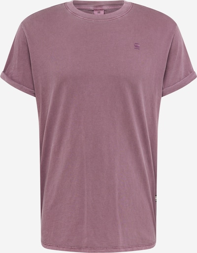 G-Star RAW T-Shirt en violet rouge, Vue avec produit