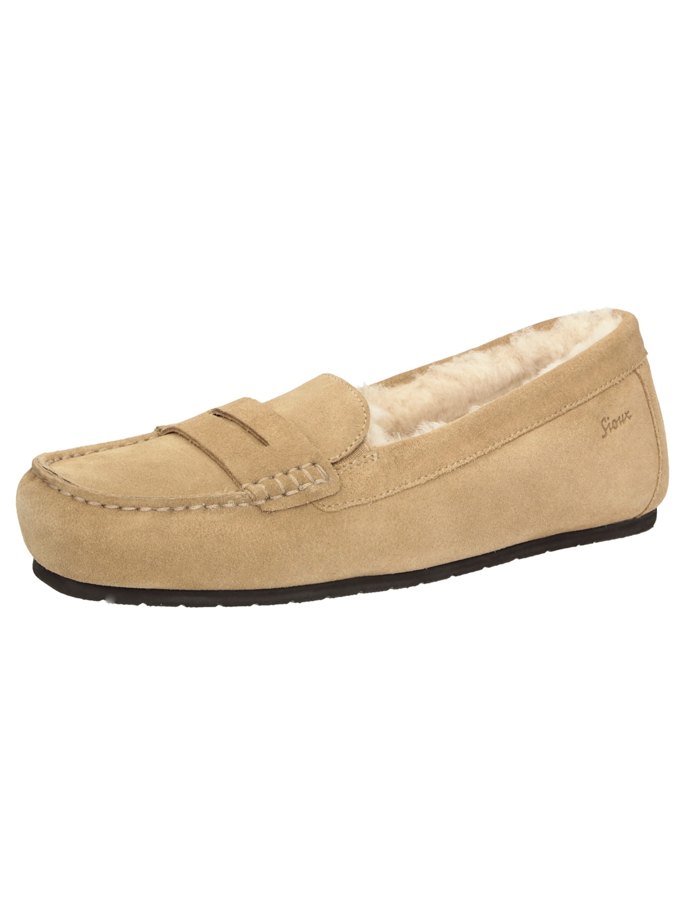 SIOUX Slip-ons ' Farmiga-707-LF ' in Beige: front