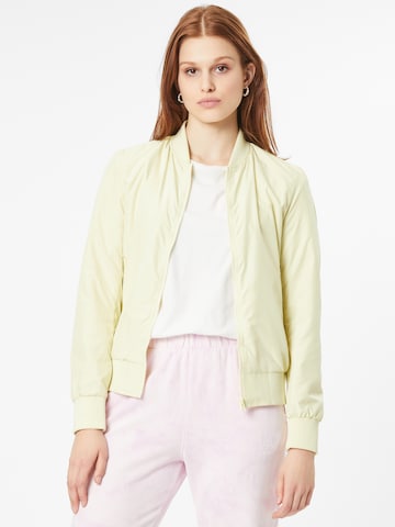 Urban Classics Between-Season Jacket in Yellow: front