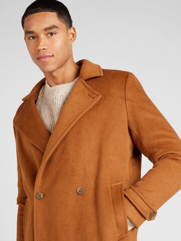 Wax London Between-seasons coat 'SANTONI' in Brown