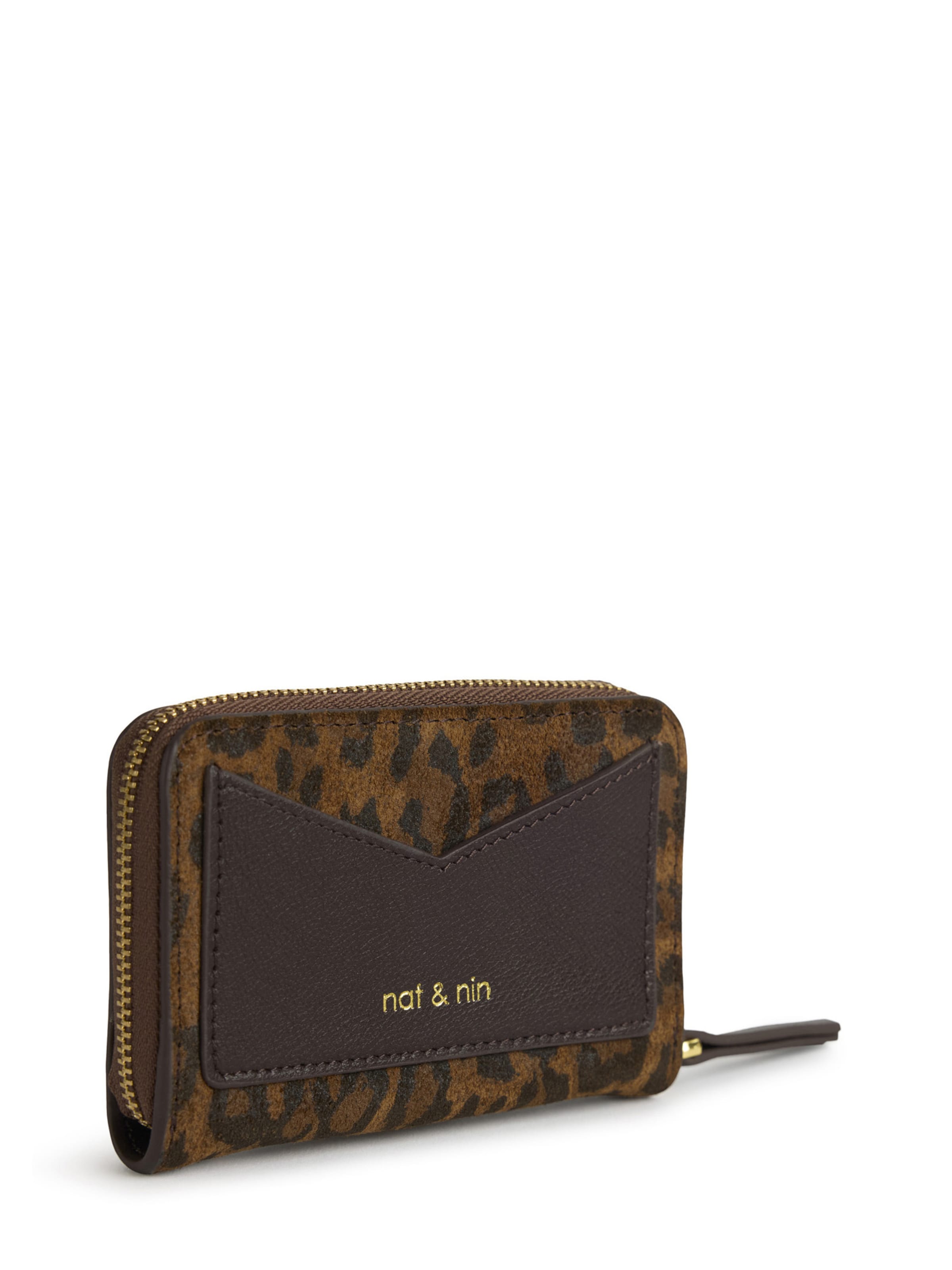 Nat&Nin Denarnica ' PIA ' | rjava barva