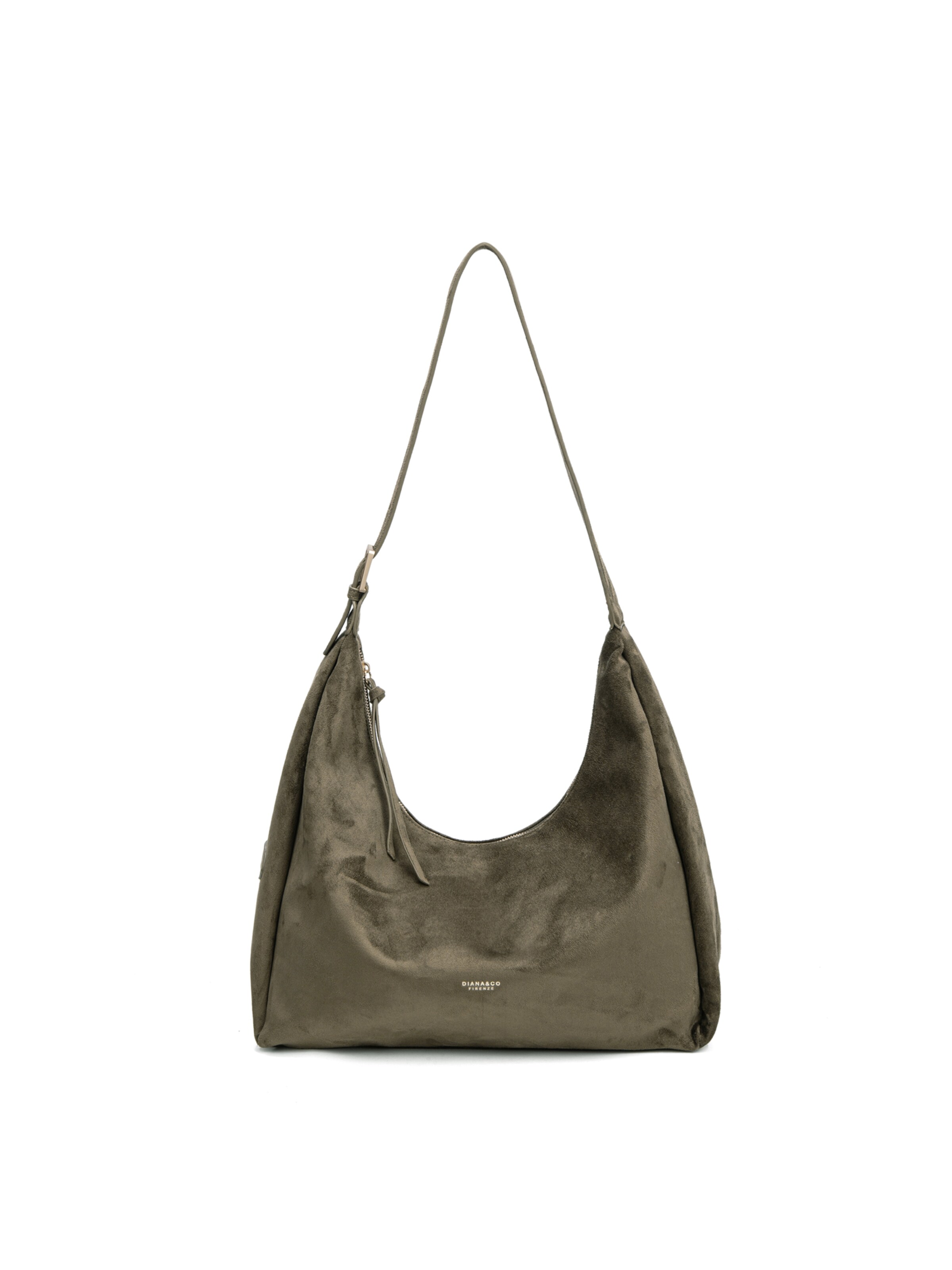 Borsa a spalla 'Borsa a Spalla Donna Diana&Co Poliestere Chiusura Zip' di Diana&Co. in verde