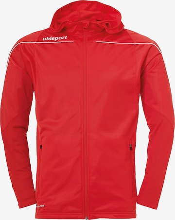 UHLSPORT Athletic Jacket in Red: front